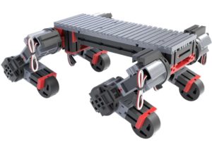Abbildung 1: Auf Toms Chassis gibt es genügend Platz für zusätzliche Elektronik. Quelle: Fischertechnik